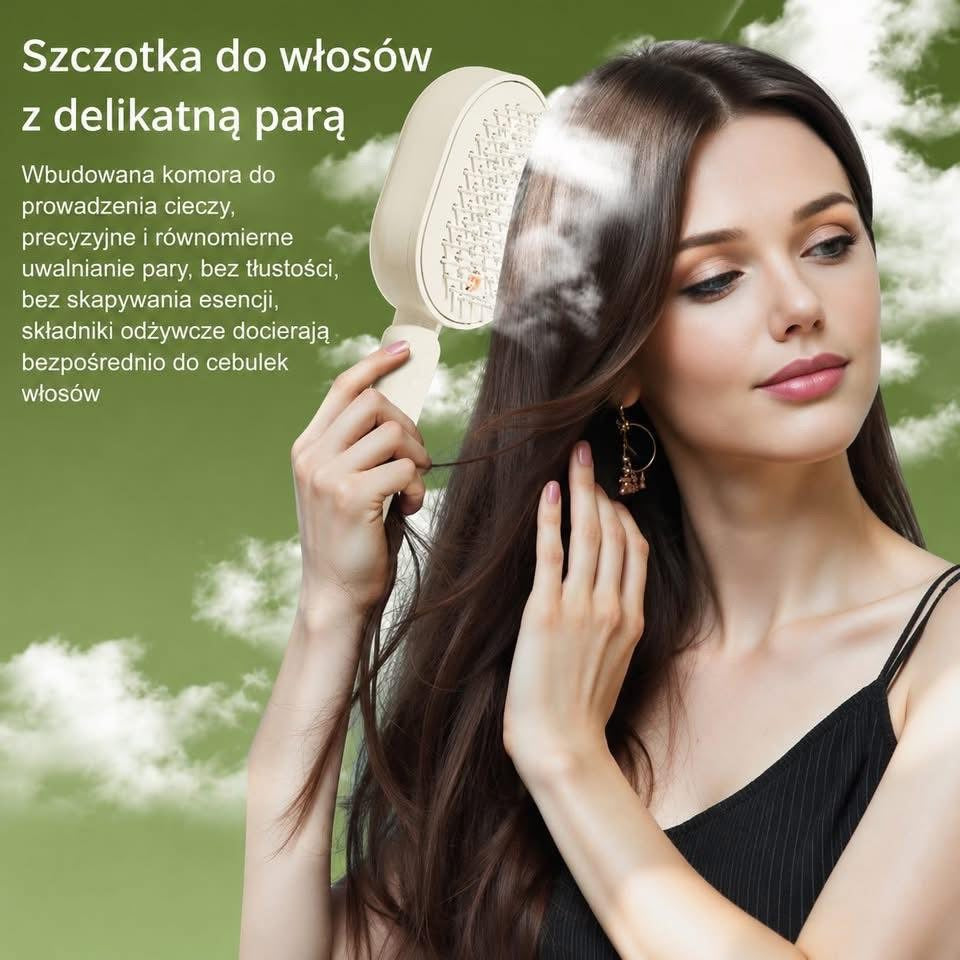 Smartbrush™ — Elektryczna Szczotka Parowa do Włosów 2w1